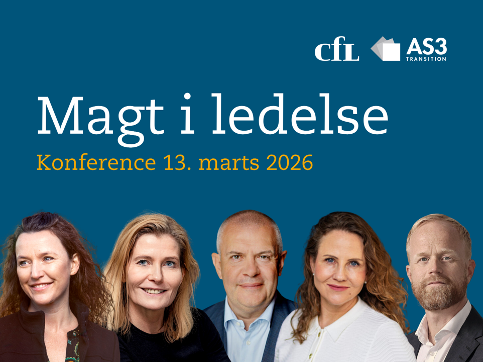 Magt i ledelse: Tør vi stå ved den?