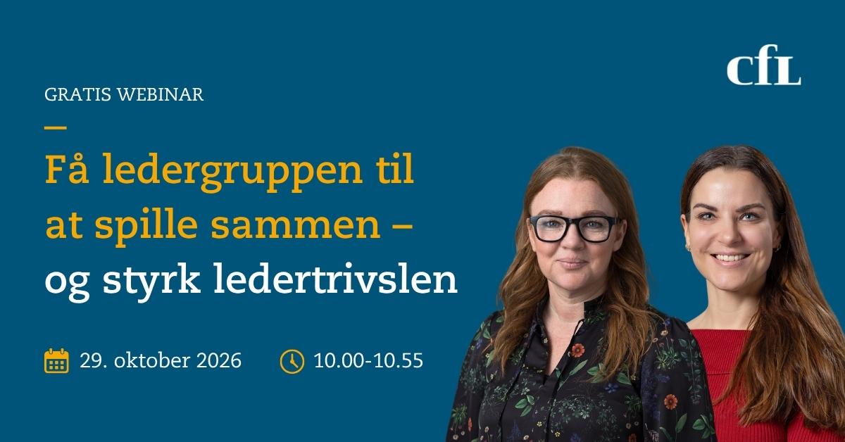 Webinar Om Ledergrupper